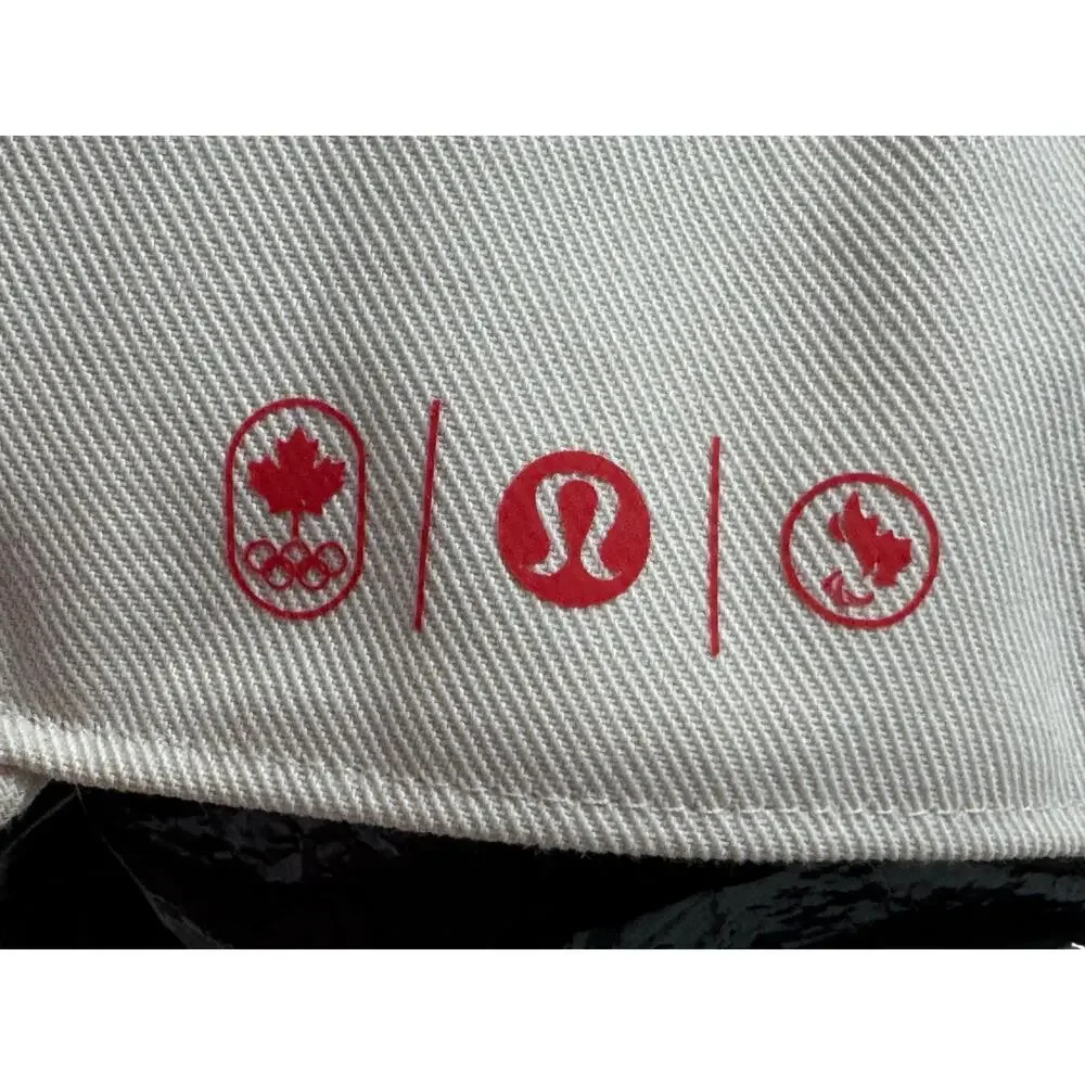 Lululemon Off-White Canada Olympic Team Adjustable Hat